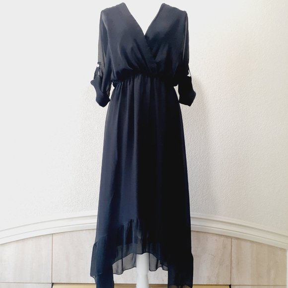 Silk Dress Made In Italy - Picture 3 of 14